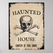 Haunhouse Halloween prop Poster (Voorkant)
