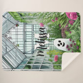 Hauning in het Greenhouse Sherpa Deken (Voorkant (horizontaal))