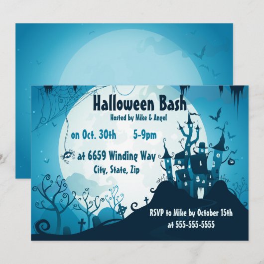 Hauninghuis Kaart (Voorkant / Achterkant)