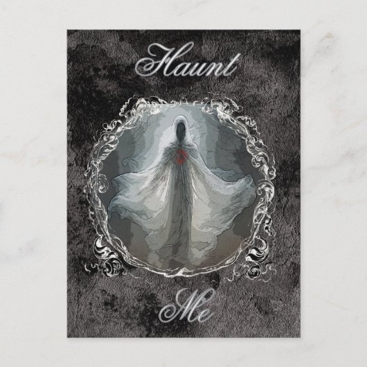 Haunt Me Briefkaart (Voorkant)