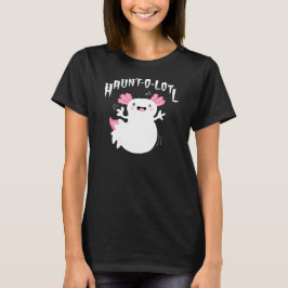 Haunt-O-Lotl Ghost Axolotl T-shirt