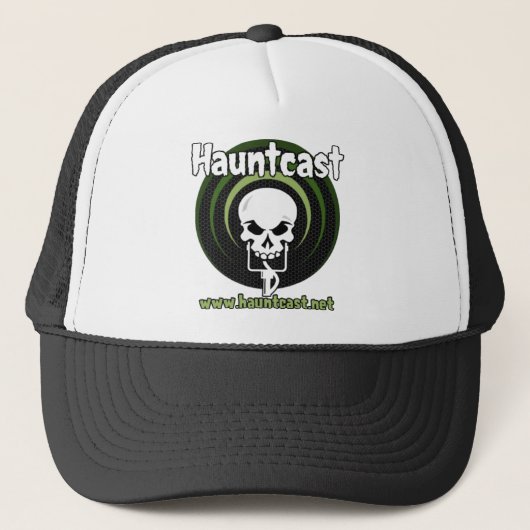 Hauntcast Trucker Hat Pet (Voorkant)