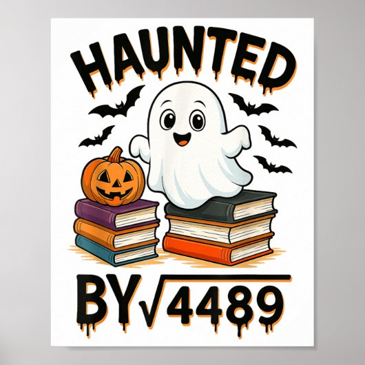 Haunted 67 Meme Six Seven 6-7 Funny Internet Joke  Poster (Voorkant)