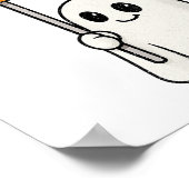 Haunted 67 Meme Six Seven 6-7 Funny Internet Joke  Poster (Hoek)