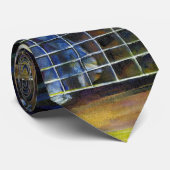 Haunted Amorphous Shape of Shadows Stropdas (Opgerold)