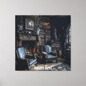 Haunted Archives Canvas Afdruk (Voorkant)