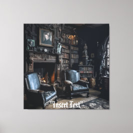 Haunted Archives Canvas Afdruk