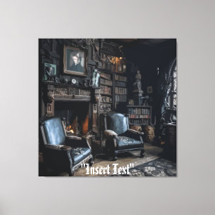 Haunted Archives Canvas Afdruk