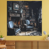 Haunted Archives Canvas Afdruk (Insitu (Woonkamer))