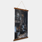 Haunted Archives Hangend Wandkleed (Gebogen)