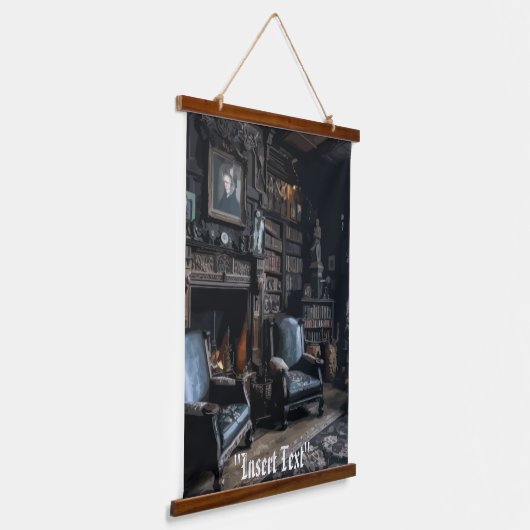 Haunted Archives Hangend Wandkleed (Gebogen)