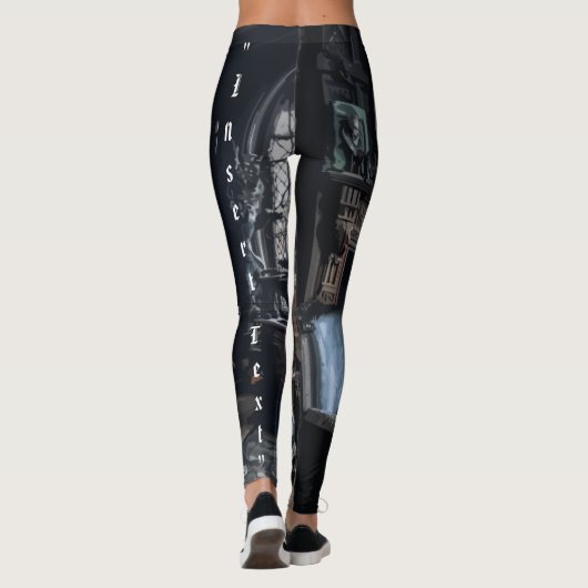 Haunted Archives Leggings (Achterkant)