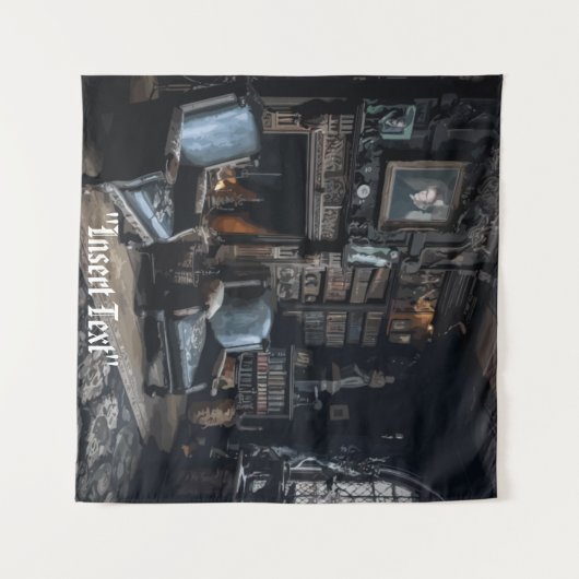 Haunted Archives Wandkleed (Voorkant (horizontaal))