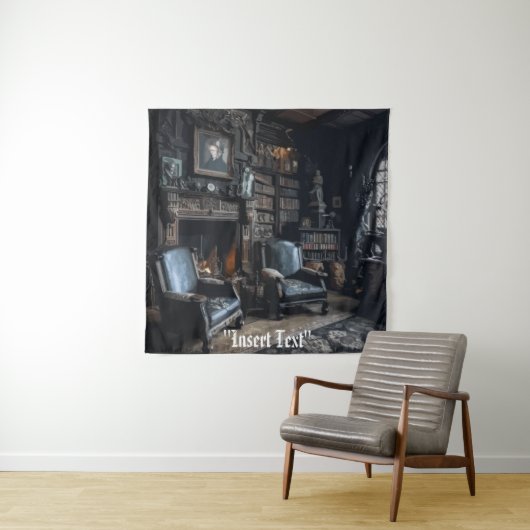 Haunted Archives Wandkleed (In situ)