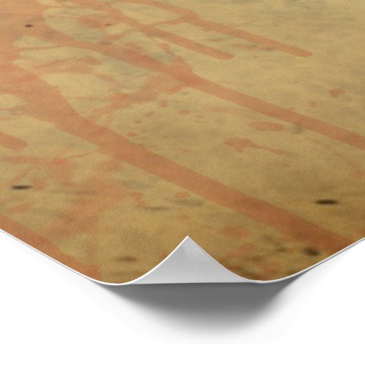 Haunted Asiel Halloween Party Poster (Hoek)