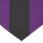 Haunted Black en Paarse Striped Tafelkleed (Gekanteld)