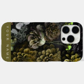 Haunted Blooms Antiek Case-Mate iPhone Case (Achterkant (horizontaal))