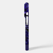 Haunted Blooms Blue Case-Mate iPhone Case (Achterkant / Links)