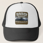 Haunted Bodie California Trucker Pet (Voorkant)