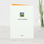 Haunted Bossen Halloween Kaart (Achterkant)