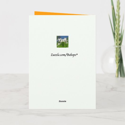 Haunted Bossen Halloween Kaart (Achterkant)