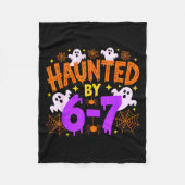 Haunted By 67 Funny 67 Halloween Costume  Fleece Deken (Voorkant)