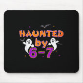 Haunted By 67 Funny 67 Halloween Costume  Muismat (Voorkant)