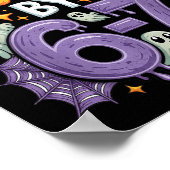 Haunted By 67 – Funny Ghost And Pumpkin Halloween Poster (Hoek)