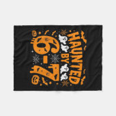 Haunted By 67 – Funny Halloween Costume 6 7 Six Se Fleece Deken (Voorkant (Horizontaal))