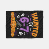Haunted By 67 Funny Halloween Novelty Costume Meme Fleece Deken (Voorkant (Horizontaal))