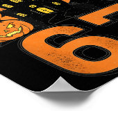 Haunted By 67 Funny Halloween  Poster (Hoek)