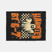 Haunted By 67 Funny Haunted By Six Seven Halloween Fleece Deken (Voorkant (Horizontaal))