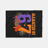 Haunted By 67 – Funny Six Seven Meme 6 7 Halloween Fleece Deken (Voorkant (Horizontaal))