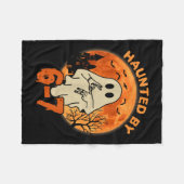 Haunted By 67 Halloween Ghost Six Seven Gen Alpha Fleece Deken (Voorkant (Horizontaal))