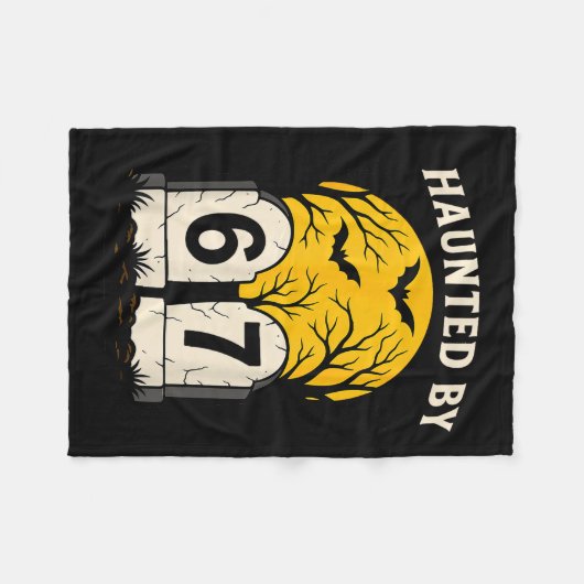 Haunted By 6 7  Fleece Deken (Voorkant (Horizontaal))