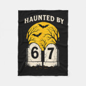 Haunted By 6 7  Fleece Deken (Voorkant)
