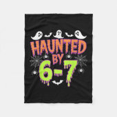 Haunted By 6 7  Fleece Deken (Voorkant)