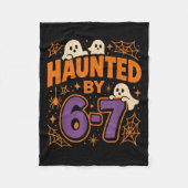 Haunted By 6 7 Fleece Deken (Voorkant)