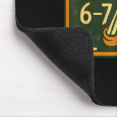 Haunted By 6-7 Funny Teacher 67 Halloween Skeleton Muismat (Hoek)