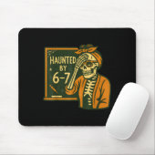 Haunted By 6-7 Funny Teacher 67 Halloween Skeleton Muismat (Met muis)