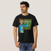 Haunted by 6-7 Funny Teacher 67 Halloween Skeleton T-shirt (Voorkant volledig)