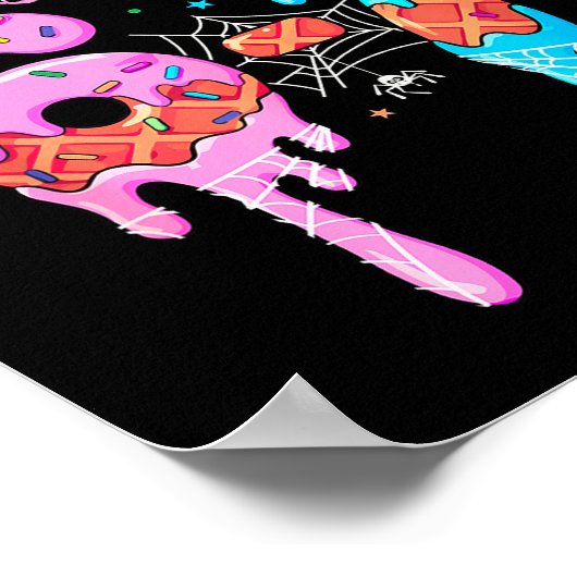 Haunted By 6 7 Halloween Ghost Gen Alpha Meme Ice  Poster (Hoek)