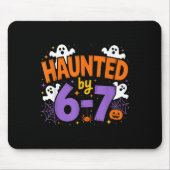 Haunted By 6-7 Halloween Ghosts And Sders Design  Muismat (Voorkant)