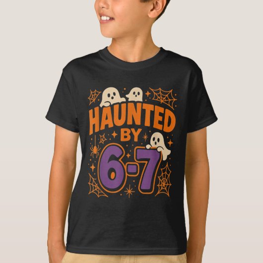 Haunted By 6 7  T-shirt (Voorkant)