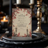 Haunted Candlelight Halloween Gathering Kaart