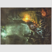 Haunted Castle en Grave Headstone Decoupage Tissuepapier (Voorkant)