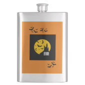 Haunted Castle Halloween Custom Classic Flask Flacon (Voorkant)