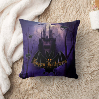 Haunted Castle Halloween Kussen