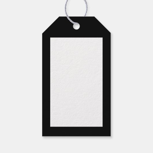 Haunted Castle Happy Halloween Cadeaulabel (Achterkant)