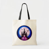 Haunted Castle Happy Halloween Creepy Tote Bag (Voorkant)